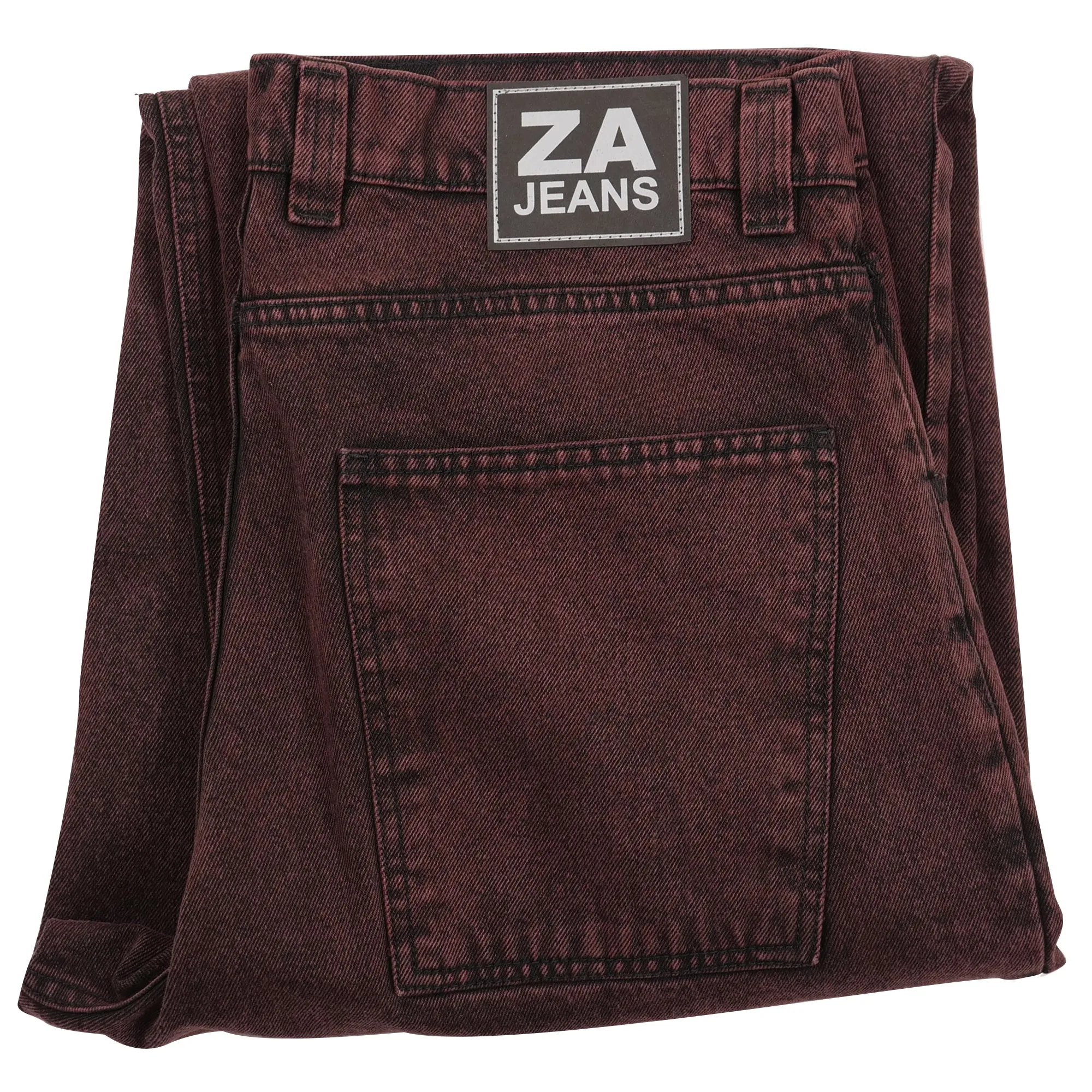 ZA Jeans Overdyed Burgundy