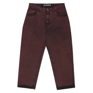 ZA Jeans Overdyed Burgundy