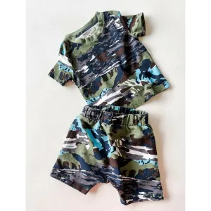 Ziggy/Memphis Camo baby set
