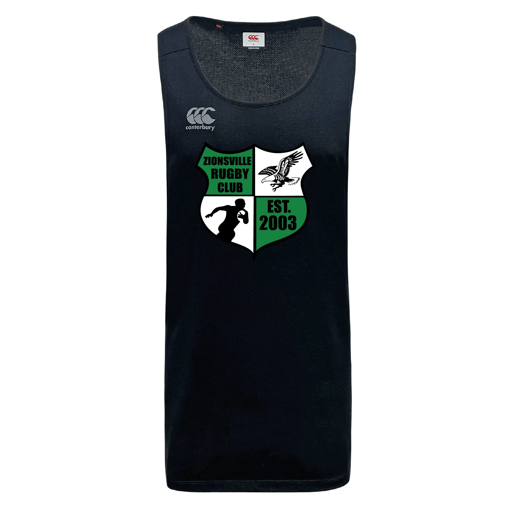Zionsville Rugby Tempo Vapodri Singlet by Canterbury