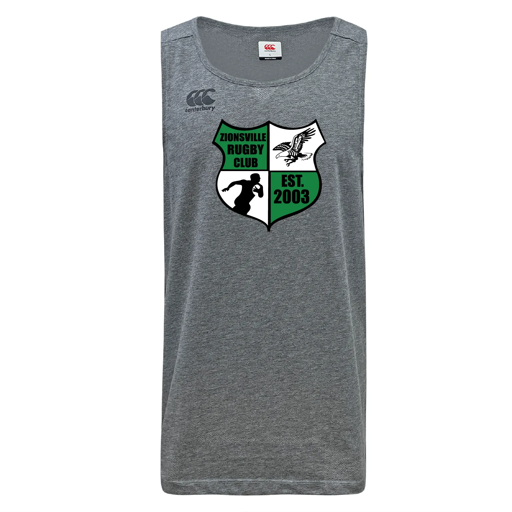 Zionsville Rugby Tempo Vapodri Singlet by Canterbury